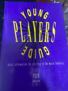 Young Players Guide: Basic Information for Starting in the Music Industry