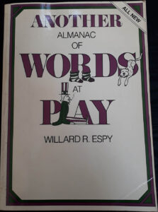 Another Almanac of Words at Play