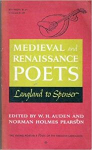 Medieval and Renaissance Poets: Langland to Spenser
