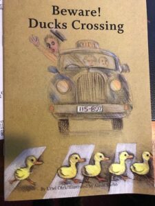 Beware! Ducks Crossing