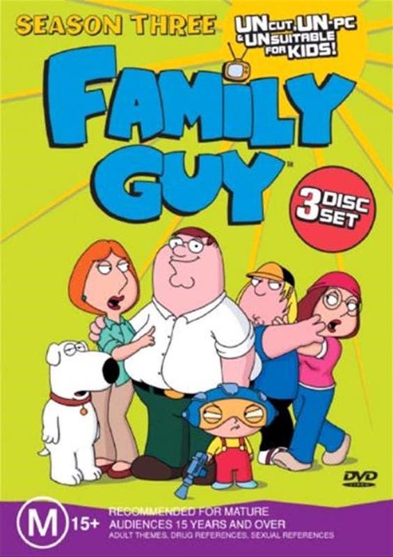 Family Guy, Season 3 DVD