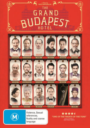 The Grand Budapest Hotel 2014 DVD