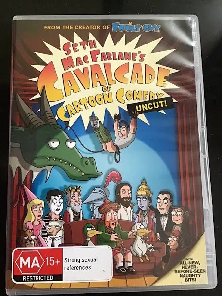 Seth MacFarlane's Cavalcade of Cartoon Comedy Uncut! 2009 DVD