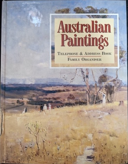Australian Paintings Telephone & Address Book, Family Organiser