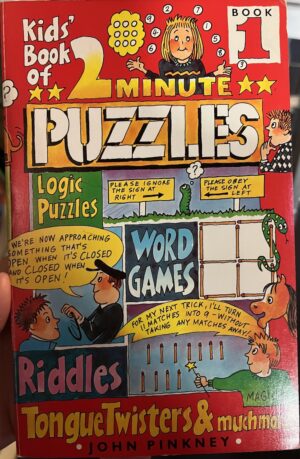 Kids' Book of Two-Minute Puzzles Vol 1 John Pinkney Faith Richmond