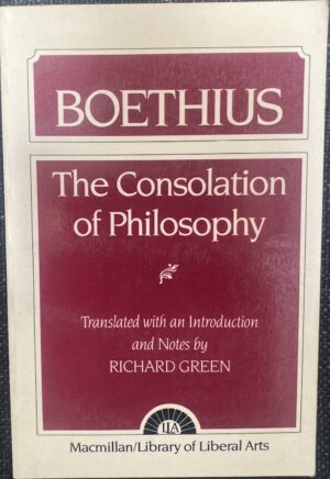 The Consolation of Philosophy Boethius