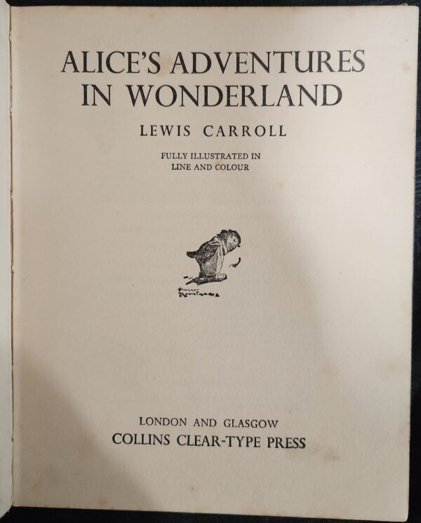 Alice in Wonderland Lewis Carroll - inside