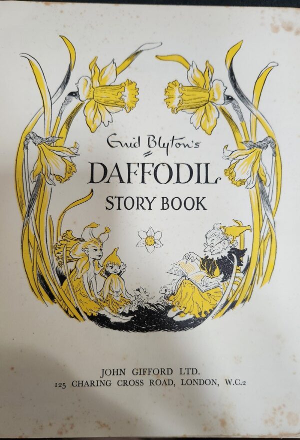 The Daffodil Story Book Enid Blyton - inside