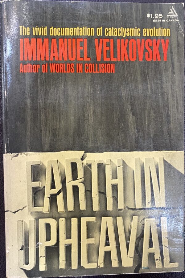 Earth In Upheaval Immanuel Velikovsky