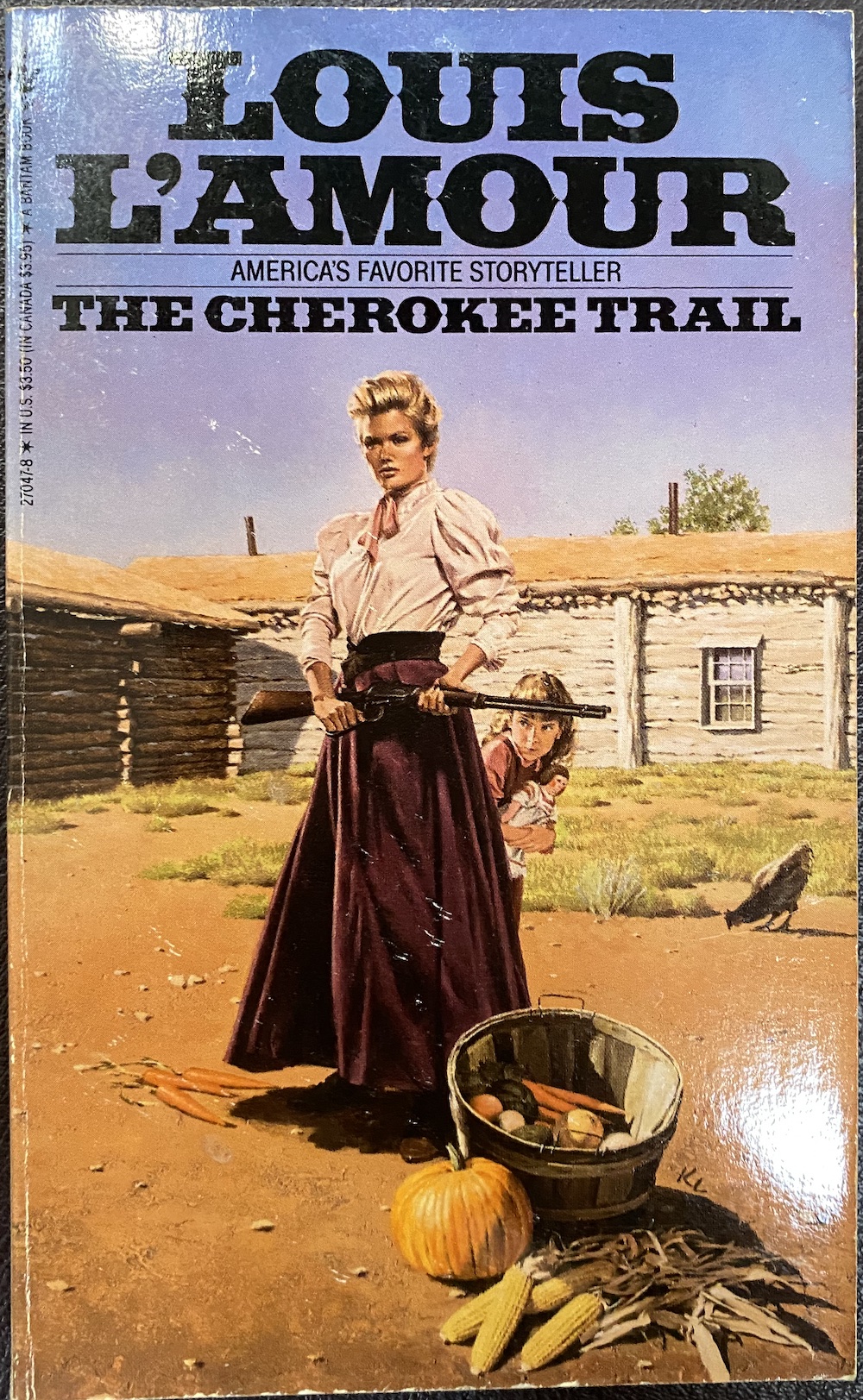 The Cherokee Trail by Louis L'amour-bantam 