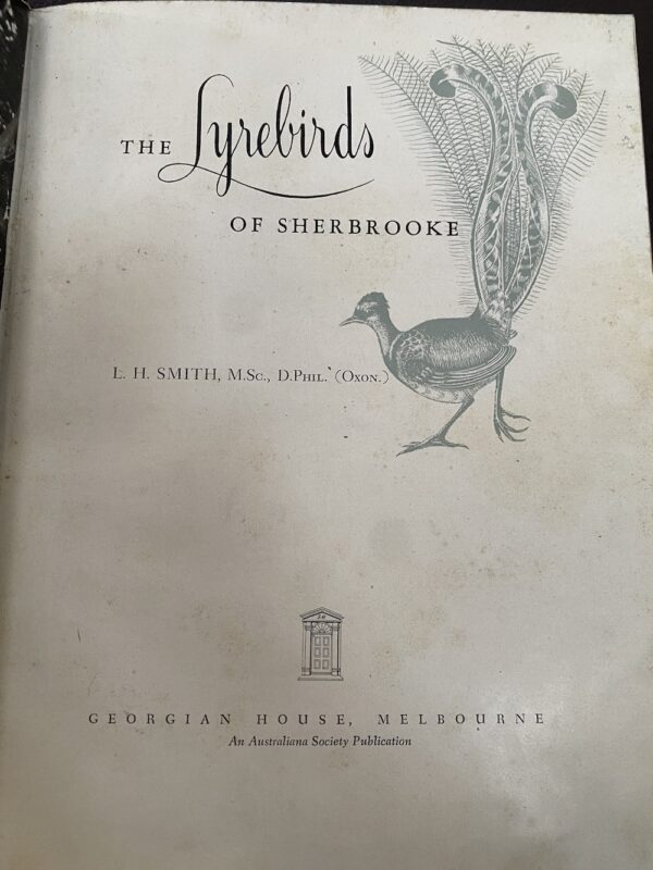 The Lyrebirds Of Sherbrooke LH Smith imprint