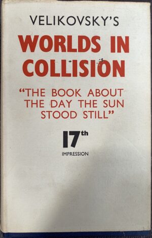 Worlds in Collision Immanuel Velikovsky