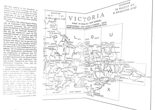 A Handbook to Plants in Victoria: Volume 2, Dicotyledons JH Willis inside