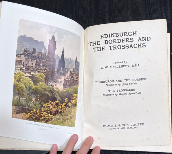Edinburgh, the Borders, and the Trossachs John Geddie inside