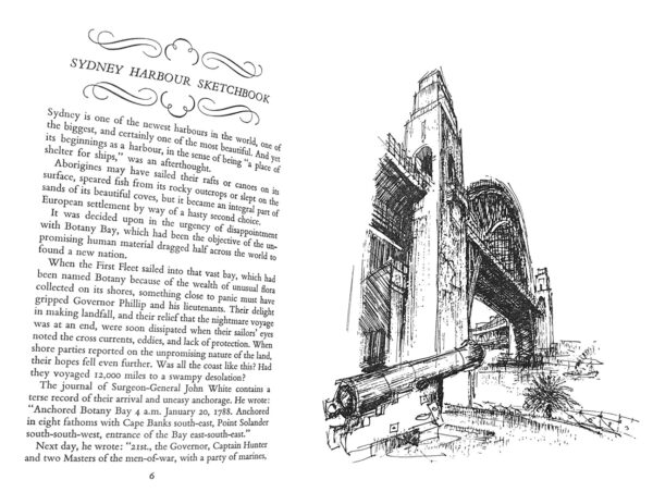 Sydney Harbour Sketchbook Charles Sriber Unk White