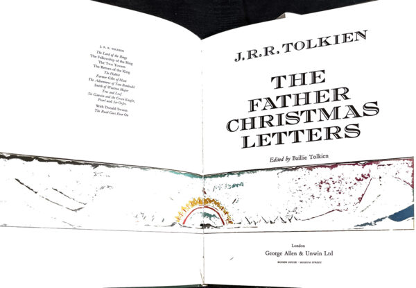 The Father Christmas Letters JRR Tolkien Baillie Tolkien (Editor) inside