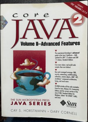 Core Java 2, Volume II- Advanced Features Cay S Horstmann Gary Cornell