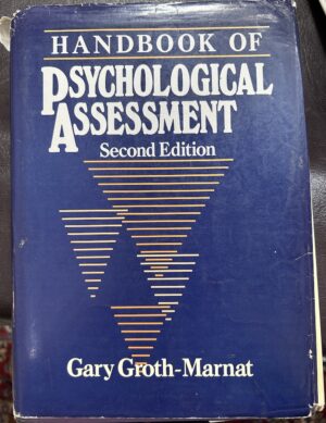 Handbook of Psychological Assessment Gary Groth-Marnat