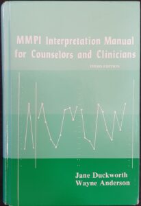 MMPI Interpretation Manual for Counselors and Clinicians