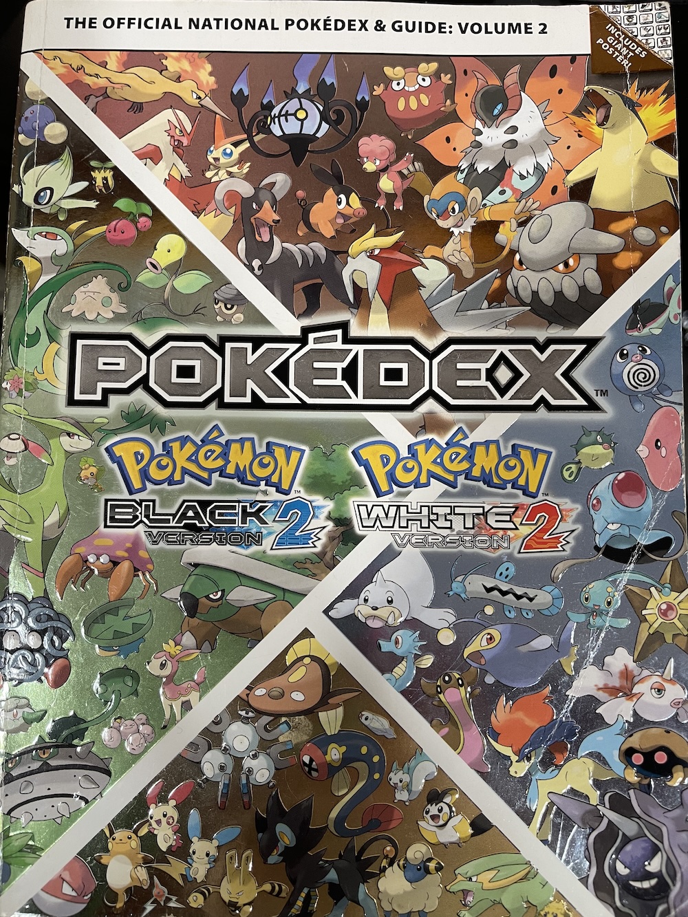 Pokemon Black & Pokemon White Versions: Official National Pokedex (Gam –  RetroMTL