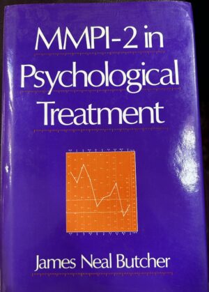 The MMPI-2 in Psychological Treatment James N Butcher