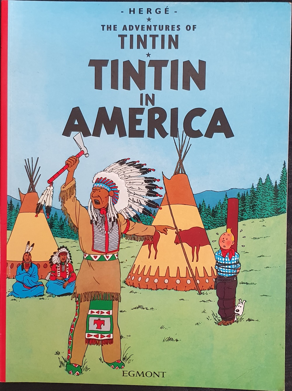 Tintin In America By Herge | Preloved Book Shop