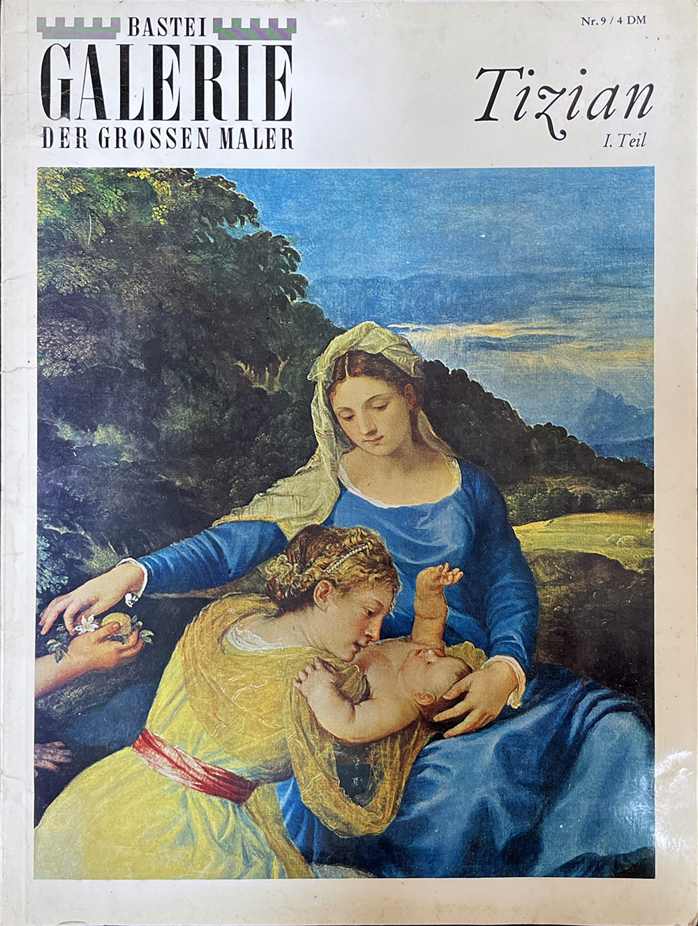 Bastei-Galerie der grossen Maler. Nr. 9. Tizian T. 1 Fratelli Fabbri