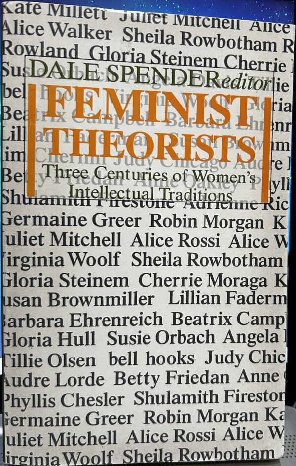 Feminist Theorists- Three Centuries of Women's Intellectual Traditions Dale Spender