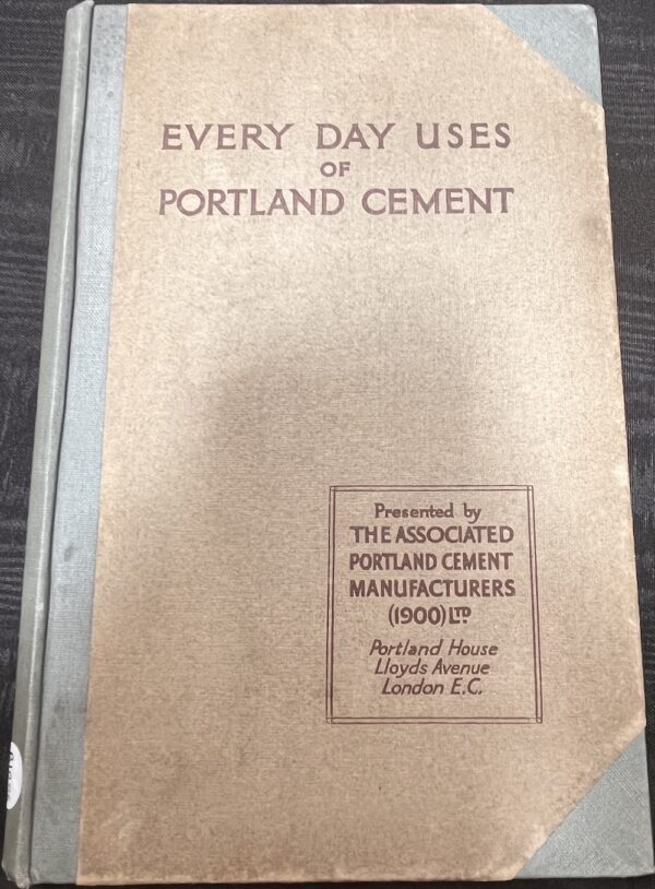 Every Day Uses of Portland Cement The Associated Portland Cement Manufacturers