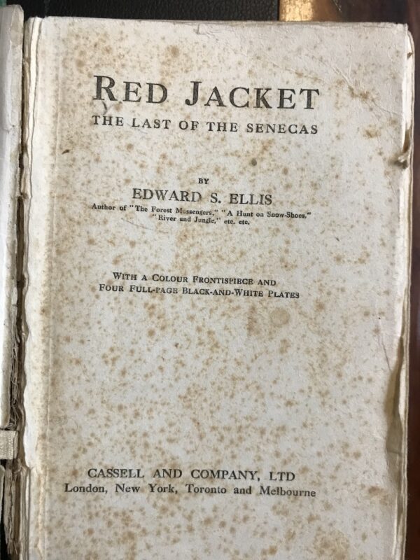 Red Jacket- The Last of the Senecas Edward S Ellis - title