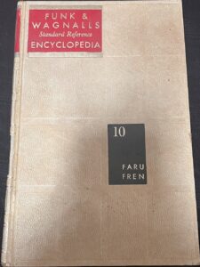 Funk & Wagnalls Standard Reference Encyclopaedia: 10, Faru Fren
