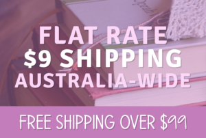 Flat rate $9 standard shipping & handling Australia-wide