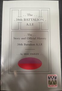 Story and Official History of the 38th Battalion A.I.F.