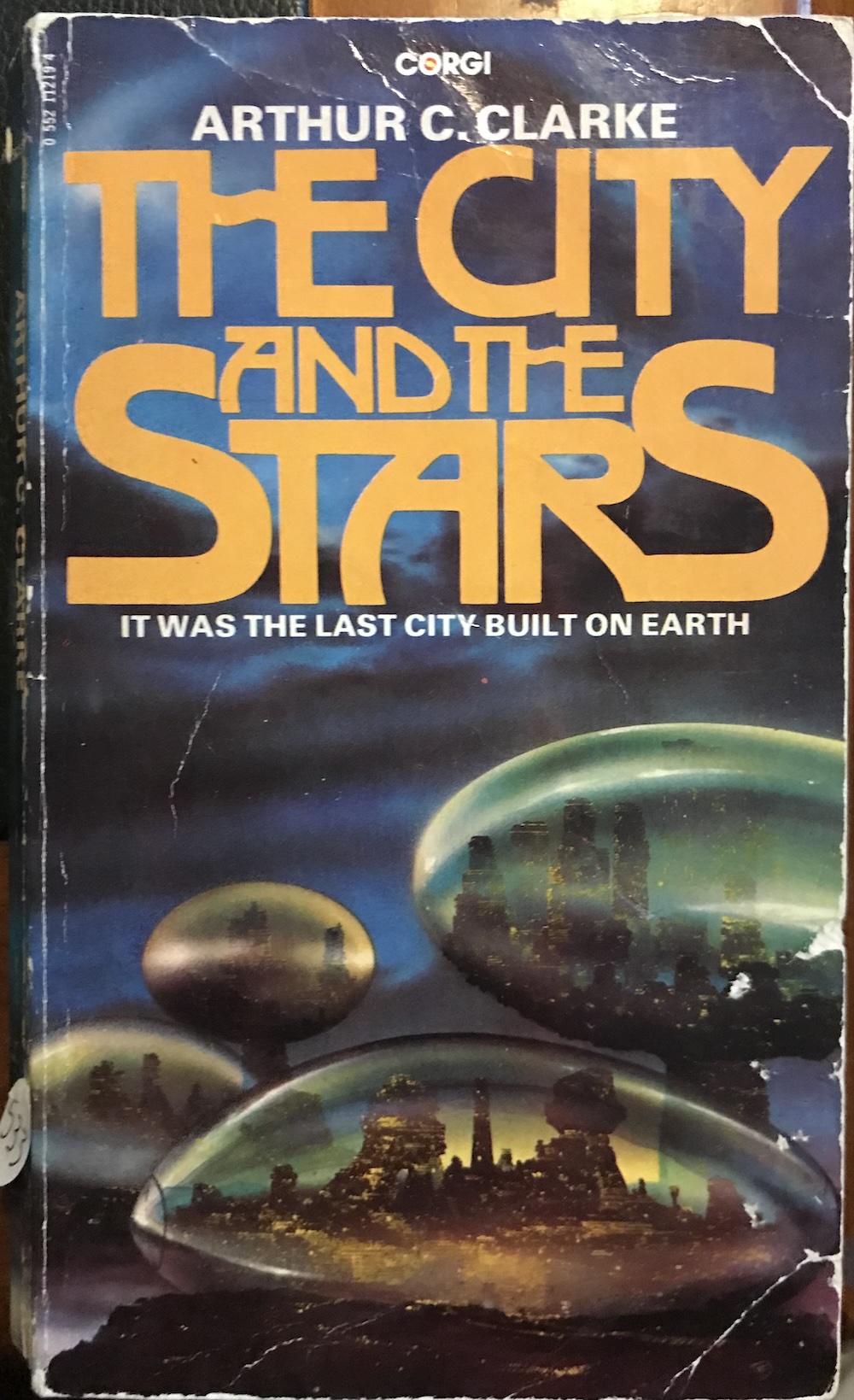 The City and the Stars By Arthur C Clarke | Preloved Book Shop