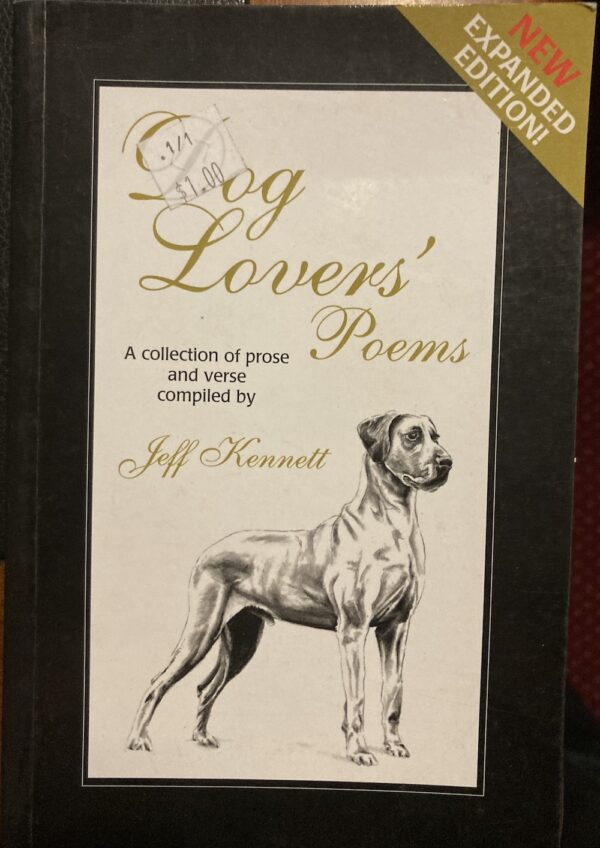 Dog Lovers' Poems A collection of prose and verse Jeff Kennett
