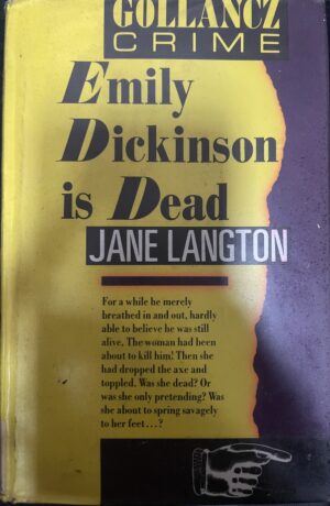 Emily Dickinson Is Dead Jane Langton Homer Kelly