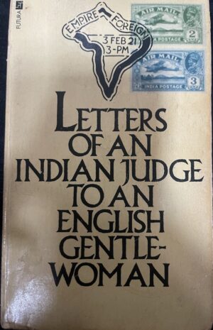 Letters of an Indian Judge to an English Gentlewoman Anonymous Dorothy Black