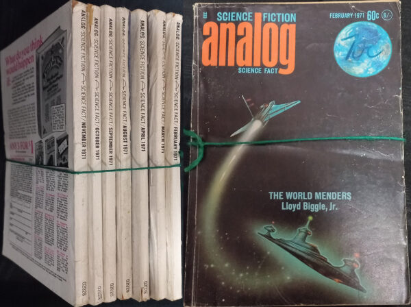 The World Menders Lloyd Biggle Jr Analog Science Fiction : Science Fact 7 books cover