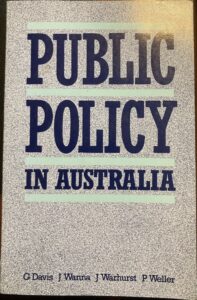 Public Policy in Australia