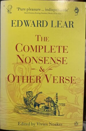 The Complete Nonsense and Other Verse Edward Lear Vivien Noakes (Editor)