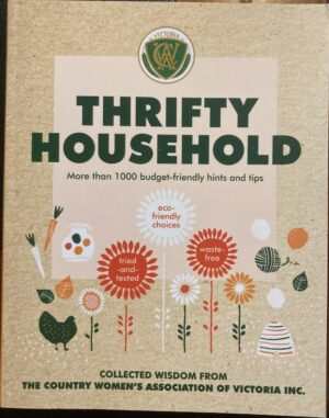 Thrifty Household Country Women's Association Victoria