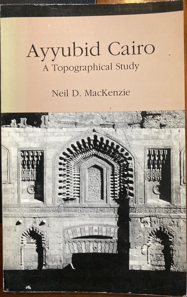 Ayyubid Cairo A Topographical Study Neil D MacKenzie