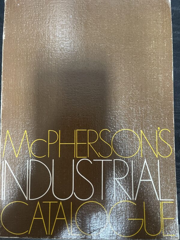 McPherson's Industrial Catalogue McPherson's Ltd