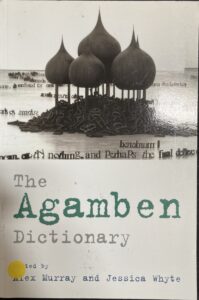 The Agamben Dictionary