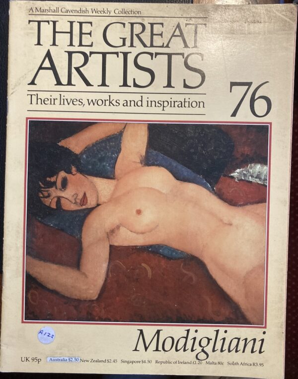 The Great Artists Modigliani Clive Gregory (Editor)