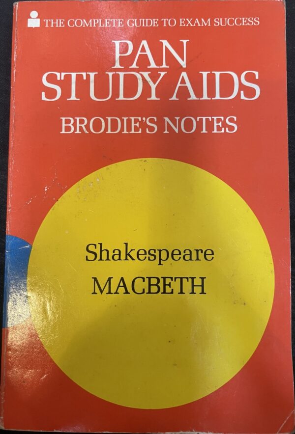 Brodie's Notes on William Shakespeare's Macbeth Norman T Carrington