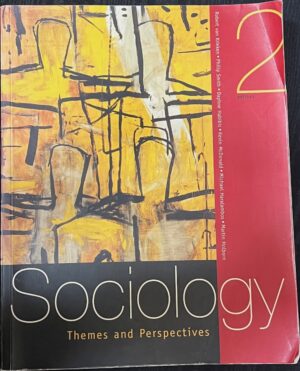 Sociology Themes and Perspectives Robert van Krieken