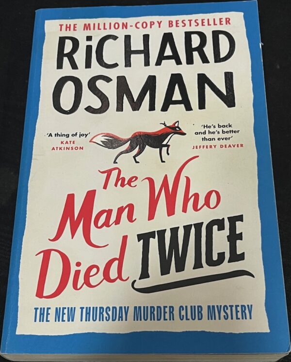 The Man Who Died Twice Richard Osman Thursday Murder Club