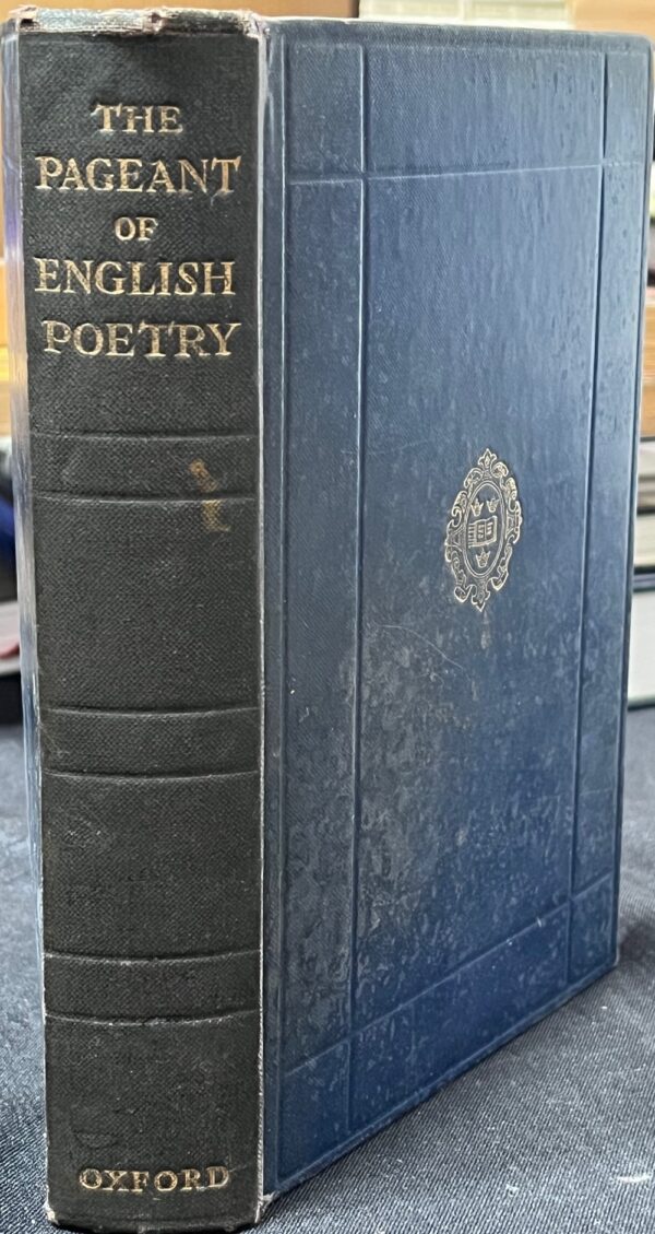 The Pageant of English Poetry Robert Maynard Leonard (Editor)