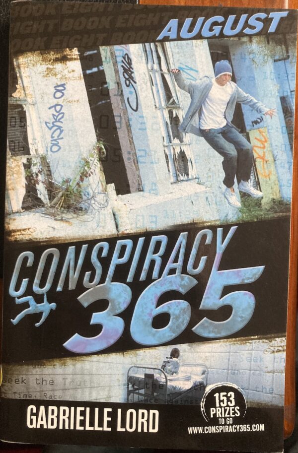 Conspiracy 365 August Gabrielle Lord Conspiracy 365